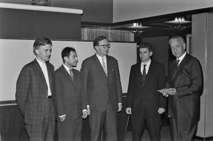 Boris Spassky at the Amsterdam Interzonal, 1964.
