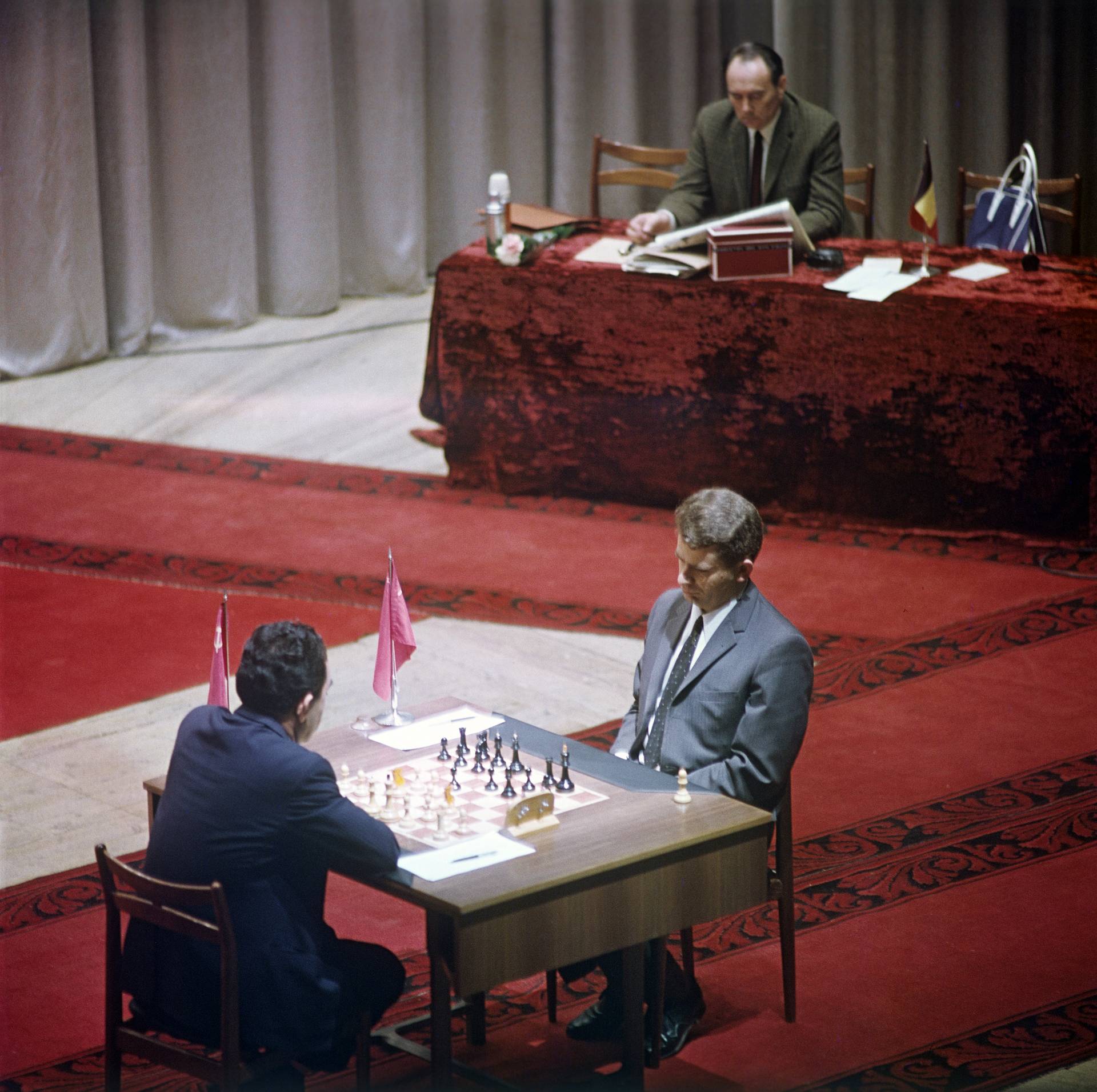 The Petrosian-Spassky World Championship Match (Moscow, 1969), with  annotations by Tal, Korchnoi, Boleslavsky & Bondarevsky.