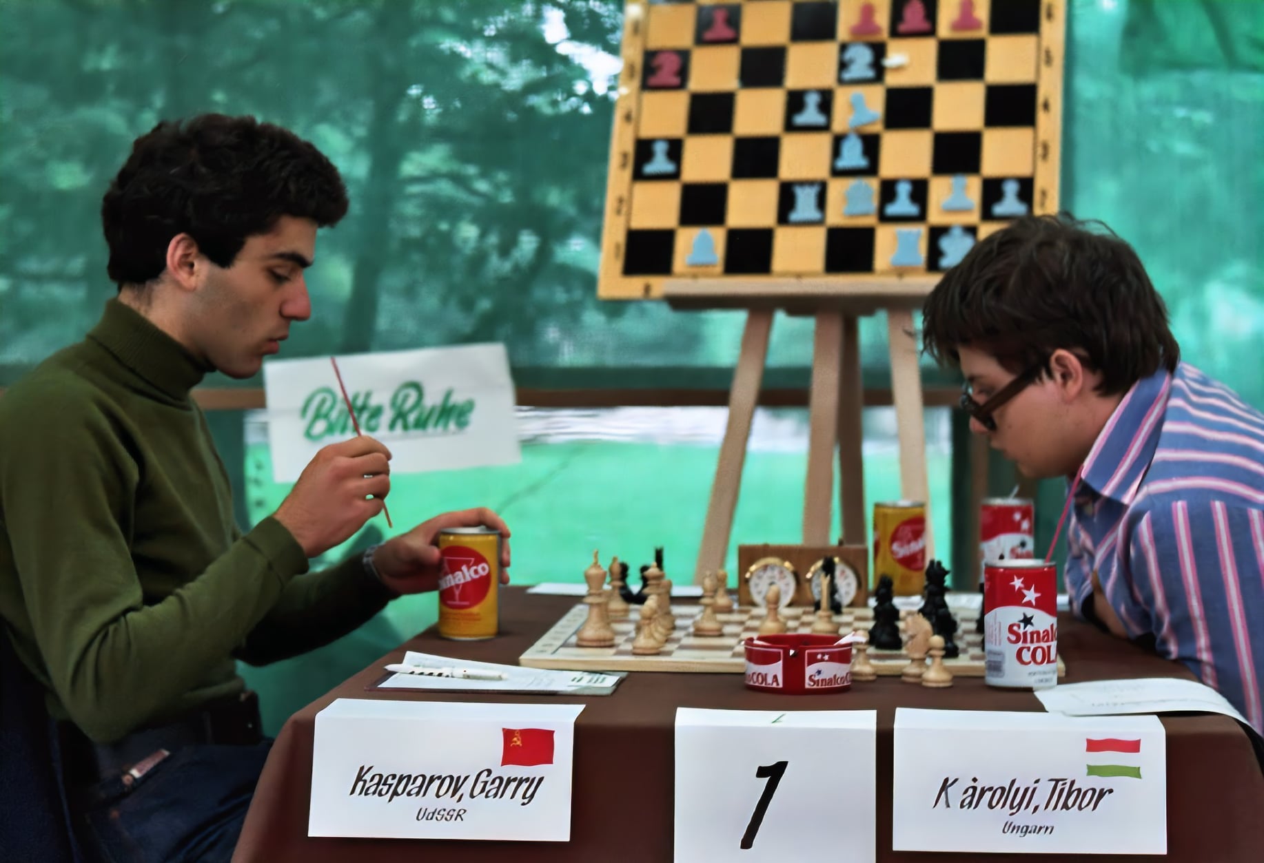 Tal - Gligoric Candidates Quarterfinal (1968) chess event